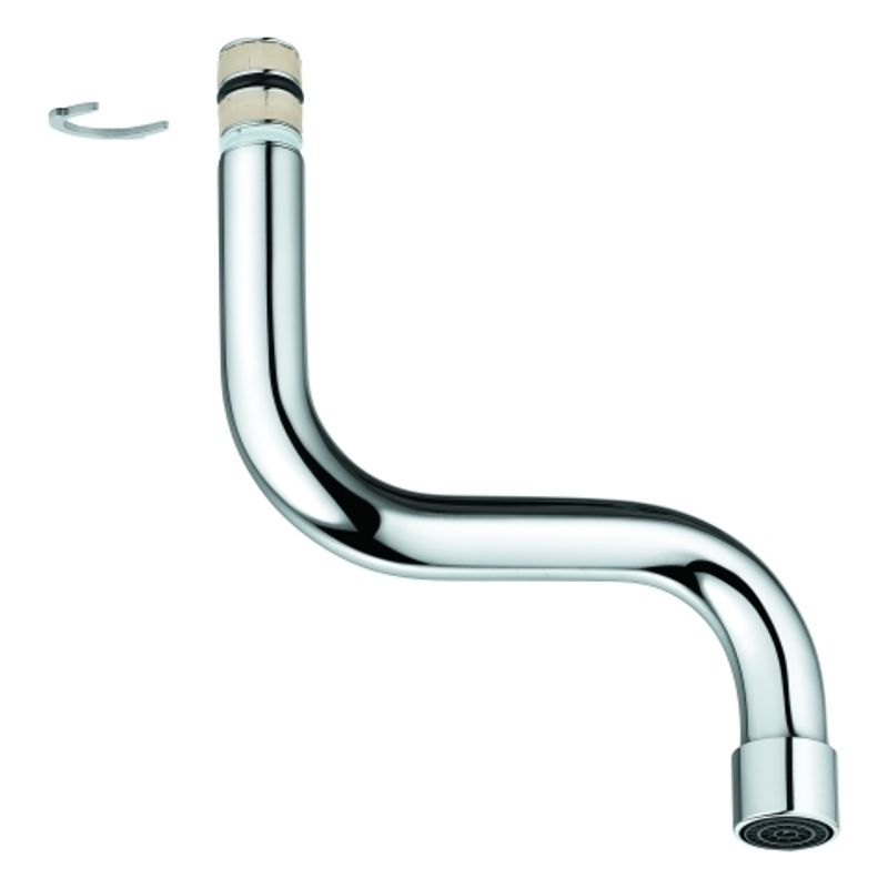 Grohe S-Auslauf, Farbe silberfarben Bild 1