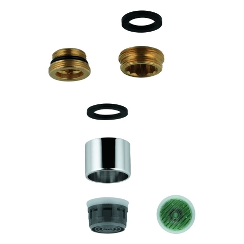 Grohe Laminarstrahlregler, Farbe silberfarben Bild 1