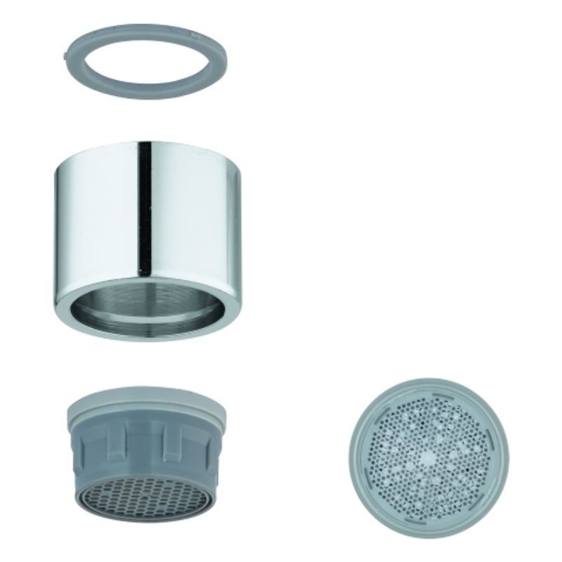 Grohe Mousseur Red, M22 x 1 IG,7.5-9.0 l/min. bei 3 bar, Farbe silberfarben Bild 1