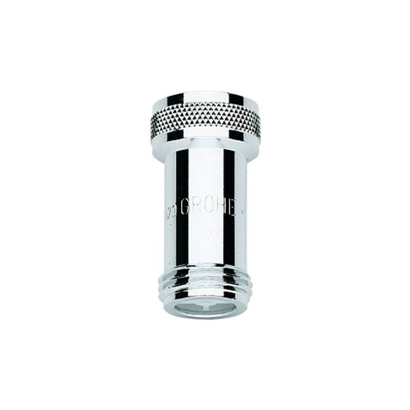 Grohe Doppel-Rückflussverhinderer 3/4", für Badarmaturen, Farbe silberfarben Bild 1