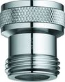 Grohe Rückflussverhinderer Aussengewinde 1/2", Innengewinde 1/2",2 Stück, Farbe silberfarben Bild 1