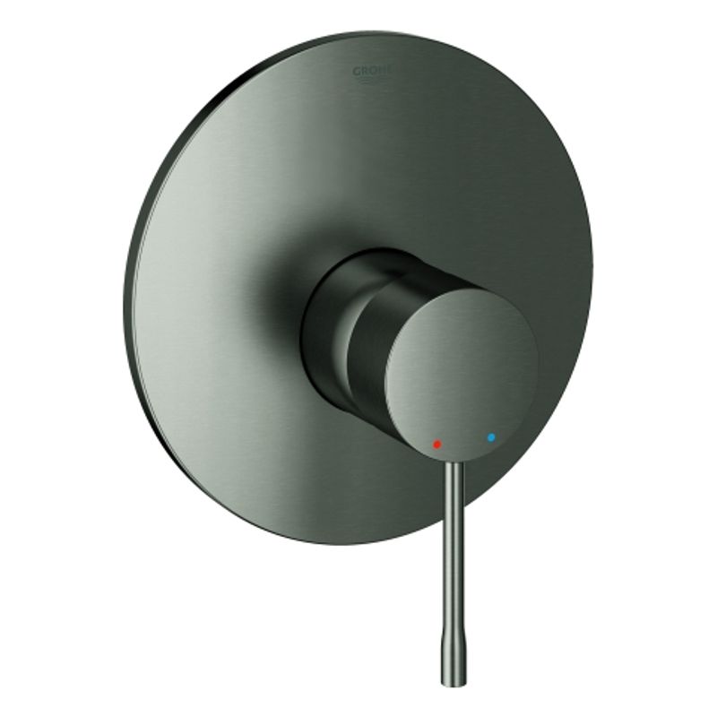 Grohe EH-Brausebatterie Essence 19286_1 FMS, für Rapido E hard graphite gebürstet, 55 x 180 mm, Farbe hard graphite Bild 1