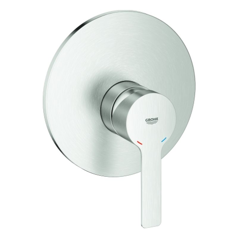 Grohe Einhand-Brausebatterie Lineare 19296_1 Fertigmontageset, 70 x 200 mm, Farbe supersteel Bild 1