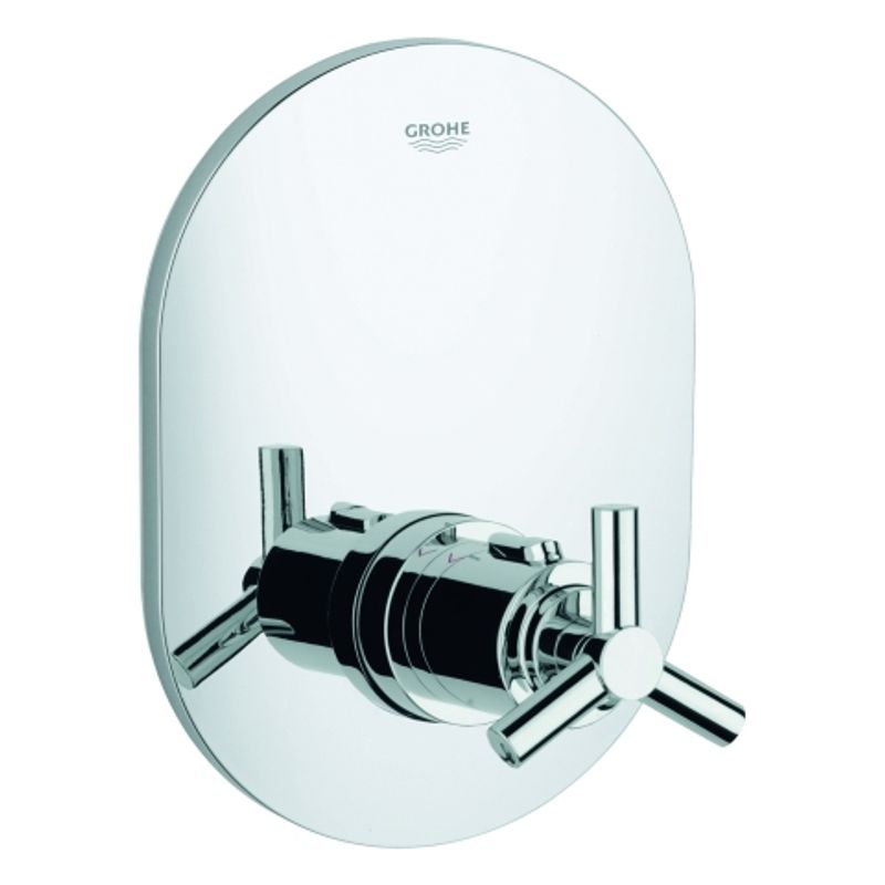 Grohe UP-THM-Zentralbatterie Atrio FMS, für Rapido T Ypsilon-Griff, 70 x 200 mm, Farbe silberfarben Bild 1