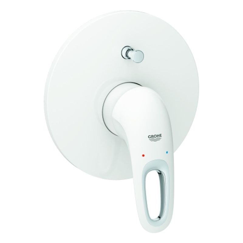 Grohe EH-Wannenbatterie Eurostyle 19506_3 FMS, für 35501 moon white /, 119 x 161 mm, Farbe chrom Bild 1