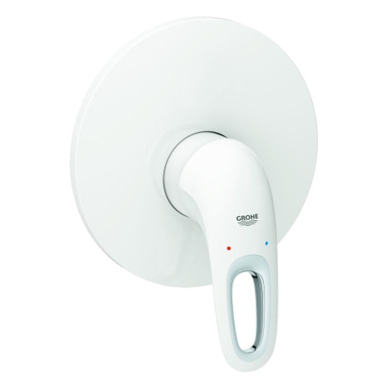 Grohe EH-Brausebatterie Eurostyle 19507_3 FMS, für 35501 moon white /, 115 x 160 mm, Farbe chrom Bild 1