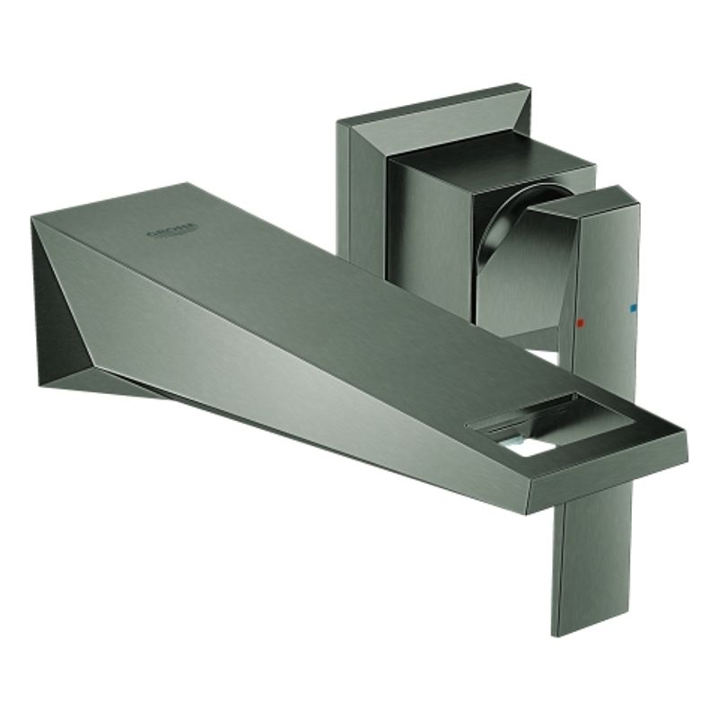 Grohe 2-L-WT-Wandbatt. Allure Brilliant 19781 FMS Ausladung 161 mm hard graphite geb, Farbe hard graphite Bild 1