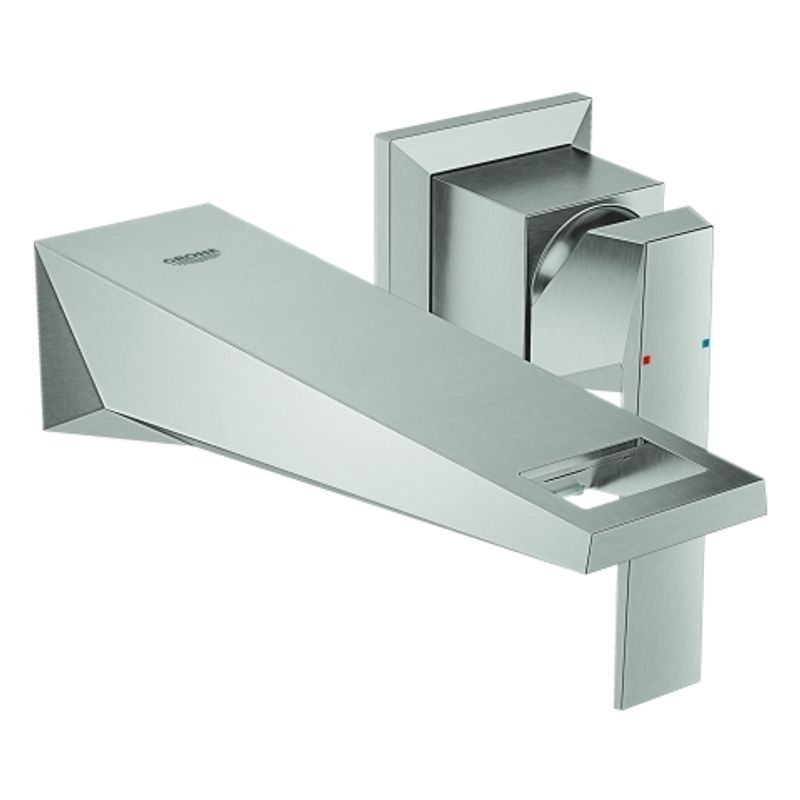 Grohe 2-L-WT-Wandbatt. Allure Brilliant 19781 FMS Ausladung 161 mm, Farbe supersteel Bild 1