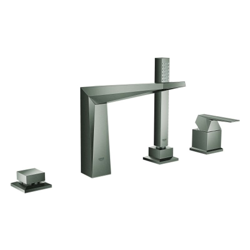 Grohe 4-Loch-EH-Wannenkombination Allure Brilliant 19787_1 hard graphite geb, 115 x 365 mm, Farbe hard graphite Bild 1