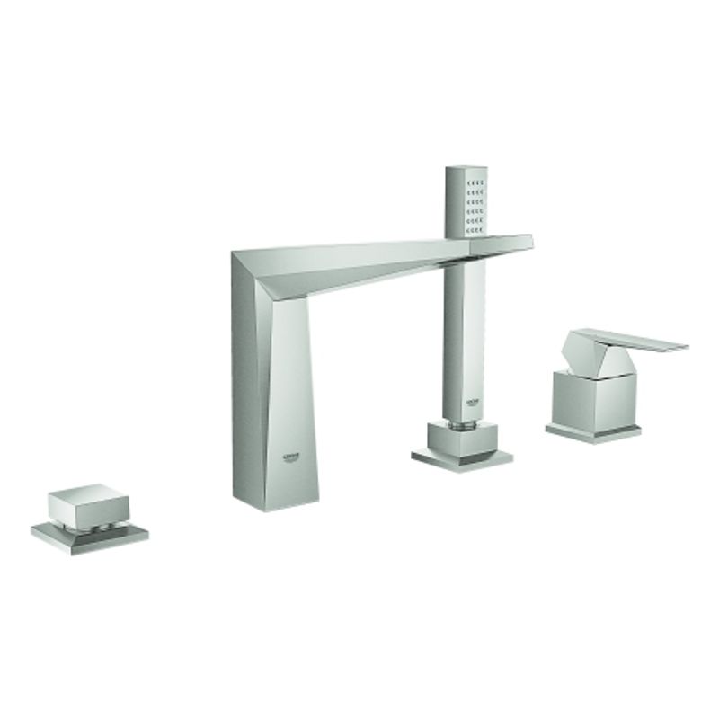 Grohe 4-Loch-EH-Wannenkombination Allure Brilliant 19787_1, 115 x 365 mm, Farbe supersteel Bild 1