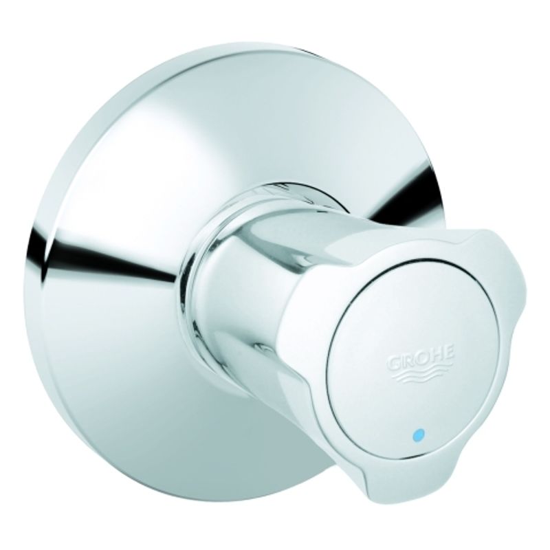 Grohe Farbset Costa für Unterputz-Ventil 20 - 200 mm mit Dreikantgriff Metall kalt verchr.19806, 78 mm, Farbe chrom Bild 1