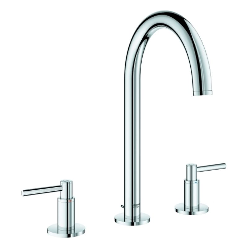 Grohe 3-Loch-WT-Batterie Atrio 20009_3 Rohrauslauf Hebelgriff, Farbe chrom Bild 1