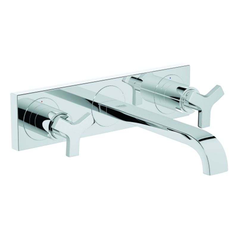 Grohe 3-Loch-WT-Batt. Allure FMS Wandmontage Ausladung 220 mm, Farbe chrom Bild 1