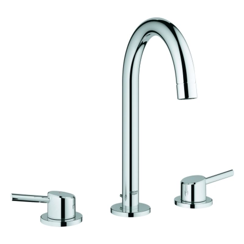 Grohe 3-Loch-WT-Batterie Concetto 20216_1 Zugstangen-Ablaufgarnitur, Farbe chrom Bild 1