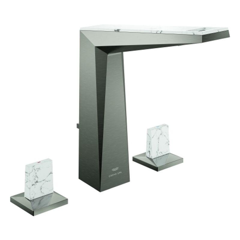 Grohe 3-L-WT-Batt. Allure Bril. PC 20668 Trapezbet. WA-Ceasarstone hard graph gb, Farbe hard graphite Bild 1