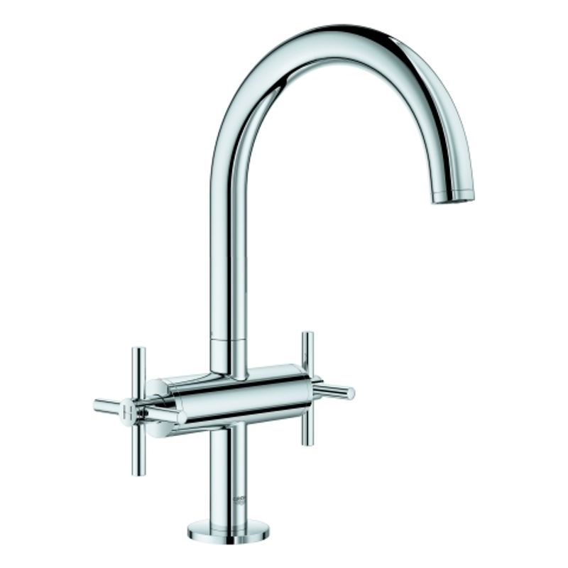 Grohe WT-Einlochbatterie Atrio 21019_3 L-Size Kreuz-Griff, DN 15, Farbe chrom Bild 1