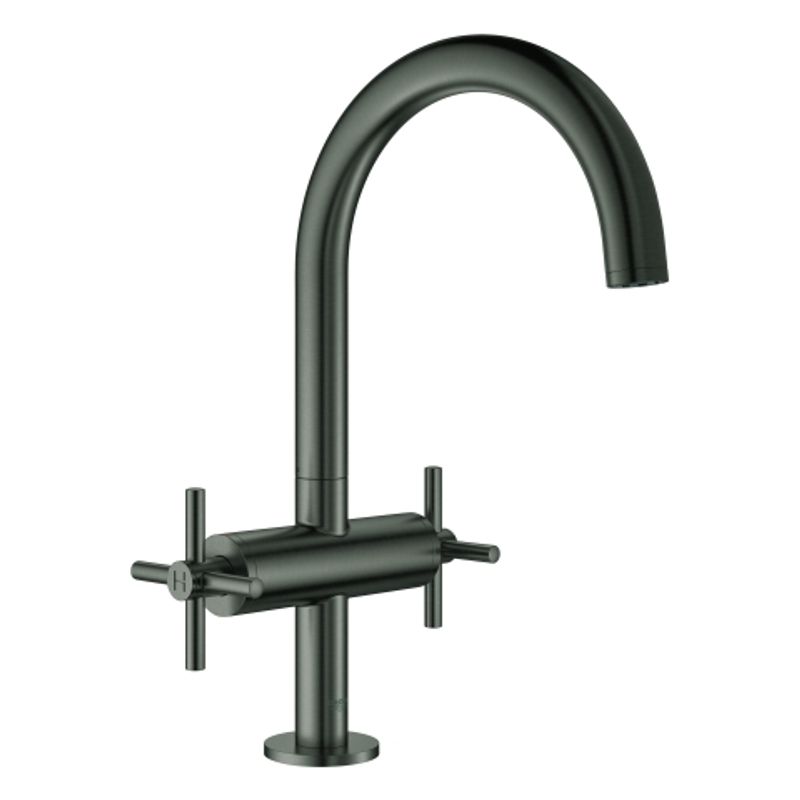 Grohe WT-Einlochbatterie Atrio 21019_3 L-Size Kreuz-Gr. hard graphite geb, DN 15, Farbe hard graphite Bild 1