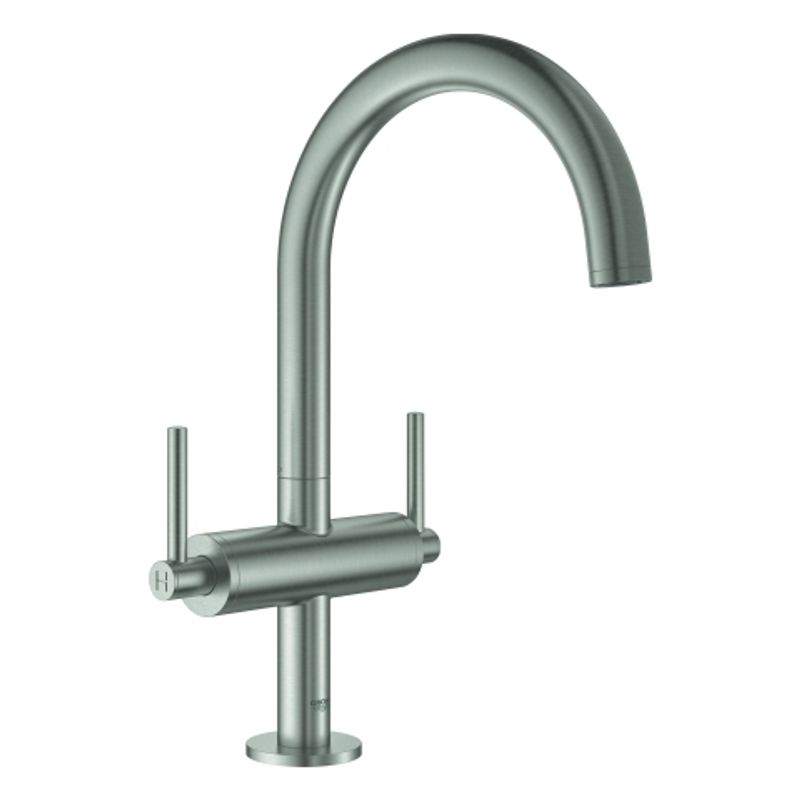 Grohe WT-Einlochbatterie Atrio 21022_3 L-Size Hebelgriff, DN 15, Farbe supersteel Bild 1