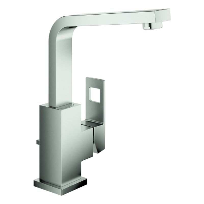 Grohe EH-WT-Batterie Eurocube 23135 EcoJoy hoher Auslauf, Farbe supersteel Bild 1