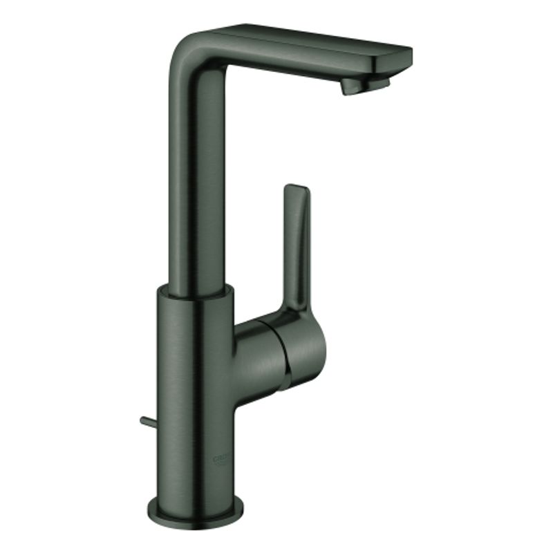 Grohe Einhand-Waschtischbatterie Lineare 23296_1 L-Size hard graphite gebürstet, Farbe hard graphite Bild 1
