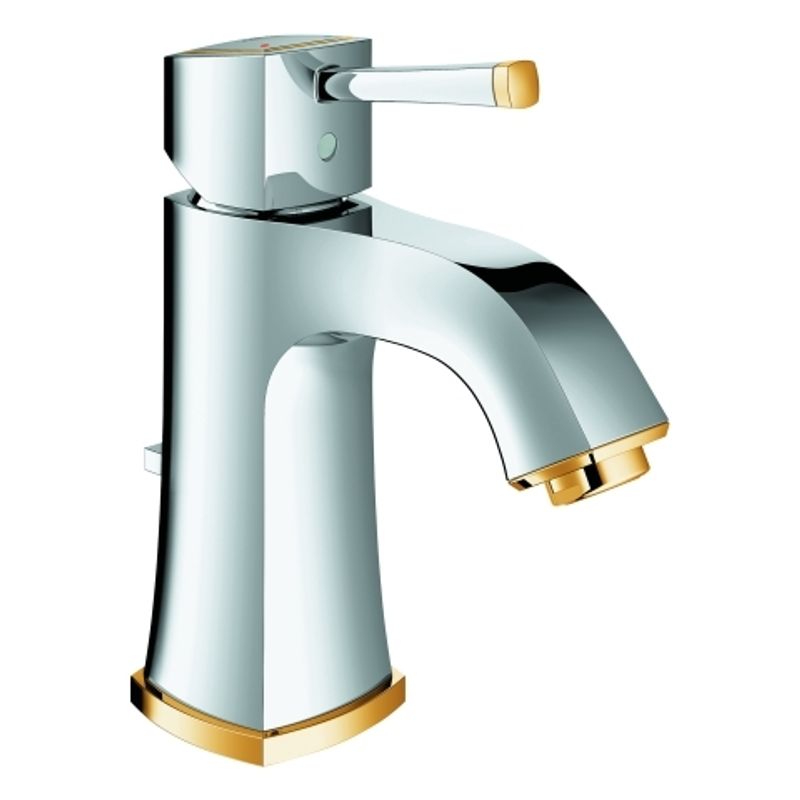 Grohe EH-Waschtischbatterie Grandera 23303 Einlochmontage chrom / gold, Farbe chrom, gold Bild 1