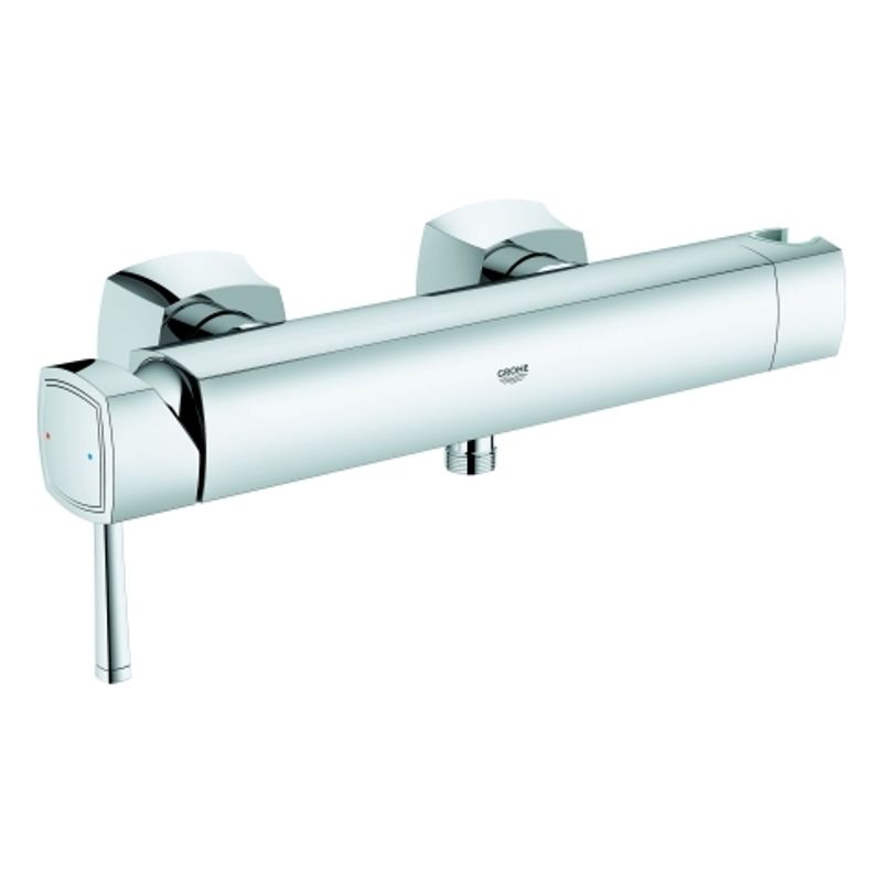 Grohe Einhand-Brausebatterie Grandera Wandmontage, 238 x 116 mm, Farbe chrom Bild 1