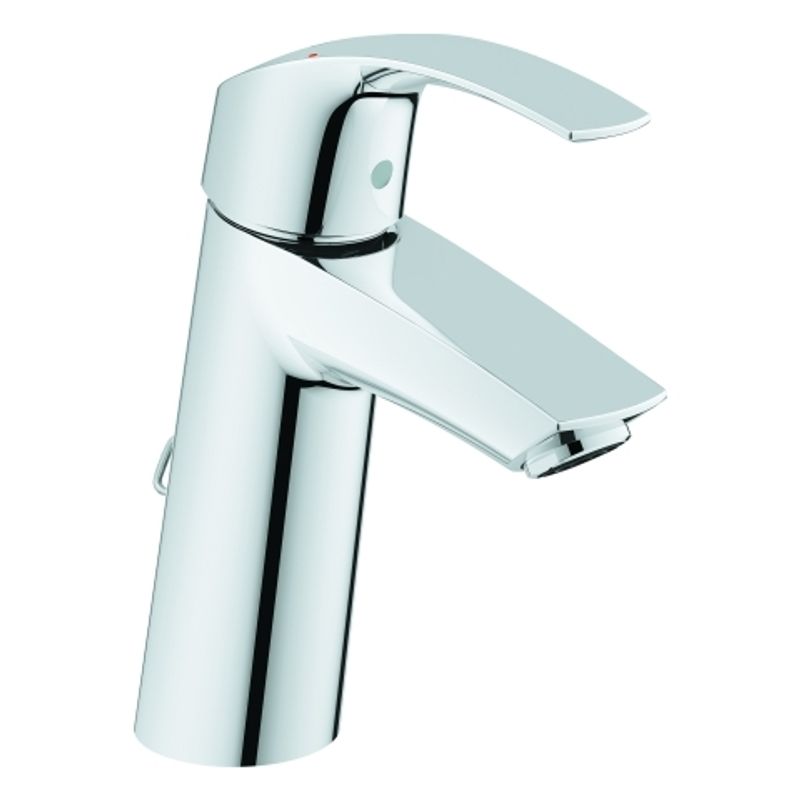 Grohe Einhand-Waschtischbatt. Eurosmart 23323_1 mittelhoch Kette, Farbe chrom Bild 1