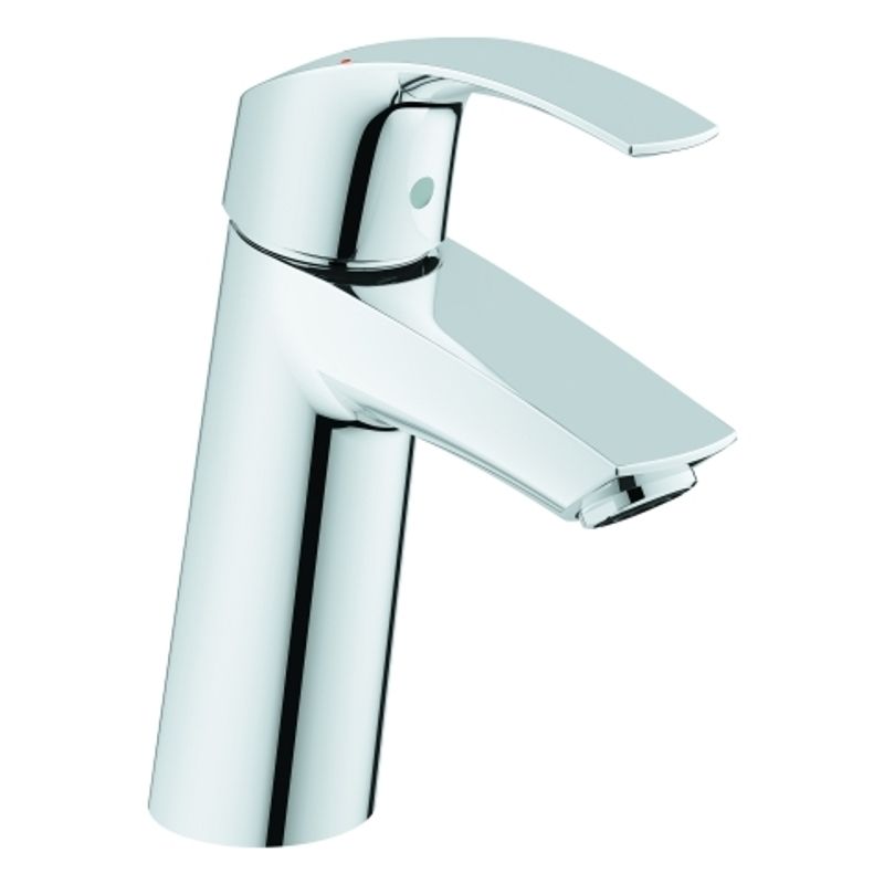 Grohe Einhand-Waschtischbatt. Eurosmart 23324_1 mittelhoch glatter Körper, Farbe chrom Bild 1