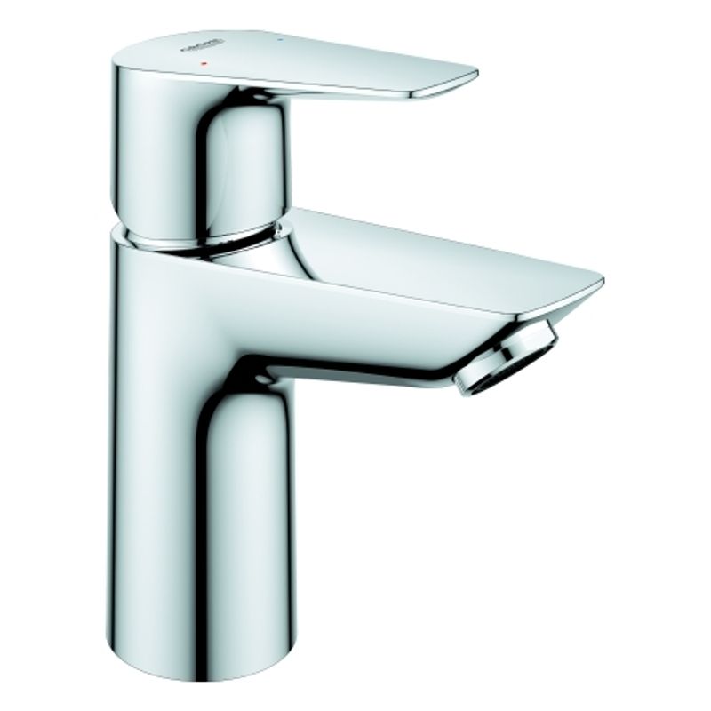 Grohe Baüdge Einhebel-WT-Mischer S-Size, ohne Ablaufgarnitur, Höhe: 147 mm, Ausladung 93 mm, 147 x 93 mm, Farbe chrom Bild 1