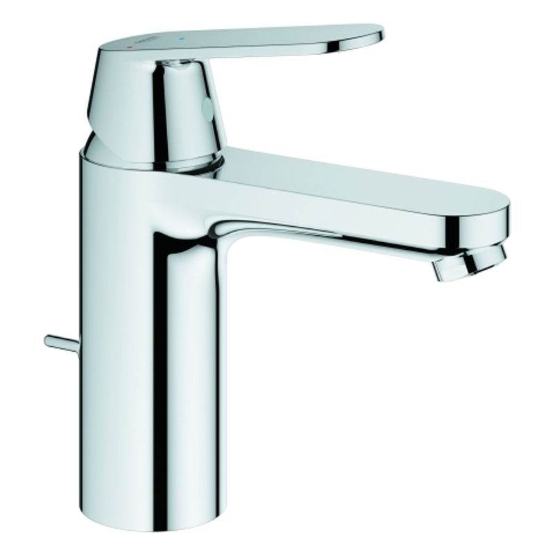 Grohe EH-WT-Batterie Eurosmart C 23396 mittelhoch Mittelstellung kalt, Farbe chrom Bild 1