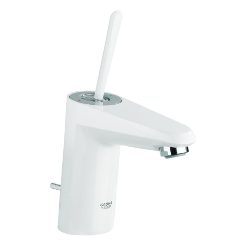 Grohe EH-Waschtischbatterie Eurodisc Joystick 23425 S-Size moon white / chrom, Farbe moon white Bild 1