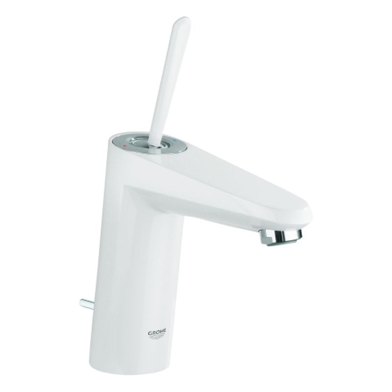 Grohe EH-WT-Batterie Eurodisc Joystick 23427 M-Size moon white / chrom, Farbe moon white Bild 1