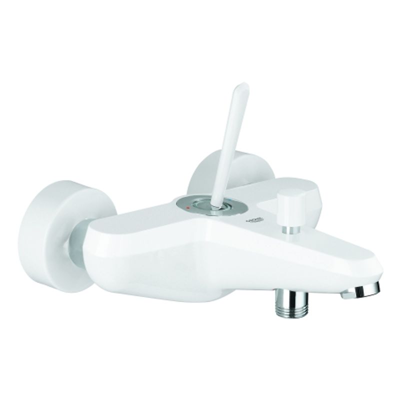 Grohe EH-Wannenbatt. Eurodisc Joystick 23431 Wandmontage moon white /, 200 x 210 mm, Farbe chrom Bild 1