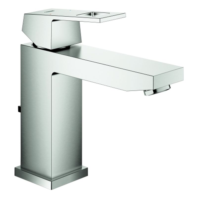 Grohe EH-Waschtischbatterie Eurocube 23445 mittelhohe Ausführung, Farbe supersteel Bild 1