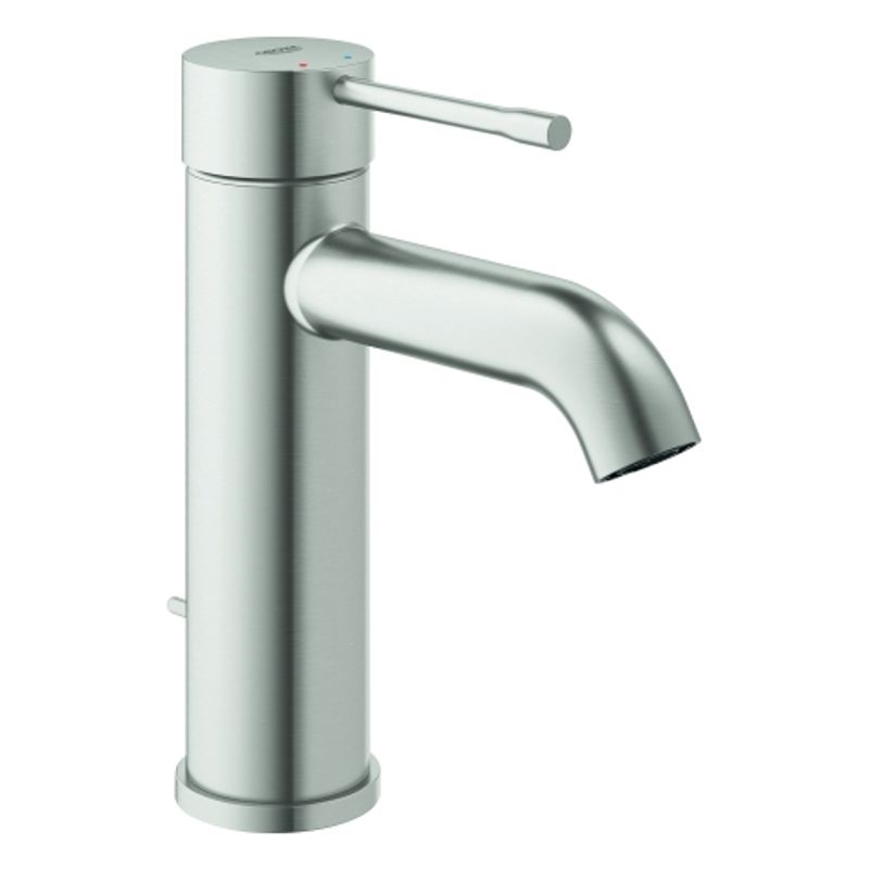 Grohe Einhand-Waschtischbatterie Essence, Farbe supersteel Bild 1