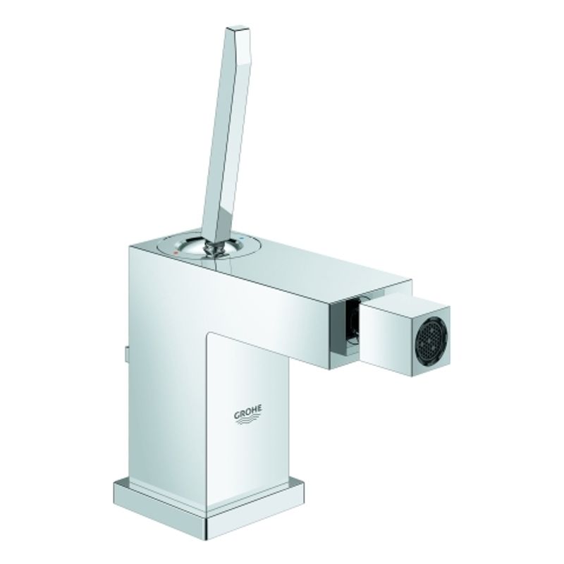 Grohe Einhand-Bidetbatterie Eurocube Joy Zugstangen-Ablaufgarnitur, 75 mm, Farbe chrom Bild 1