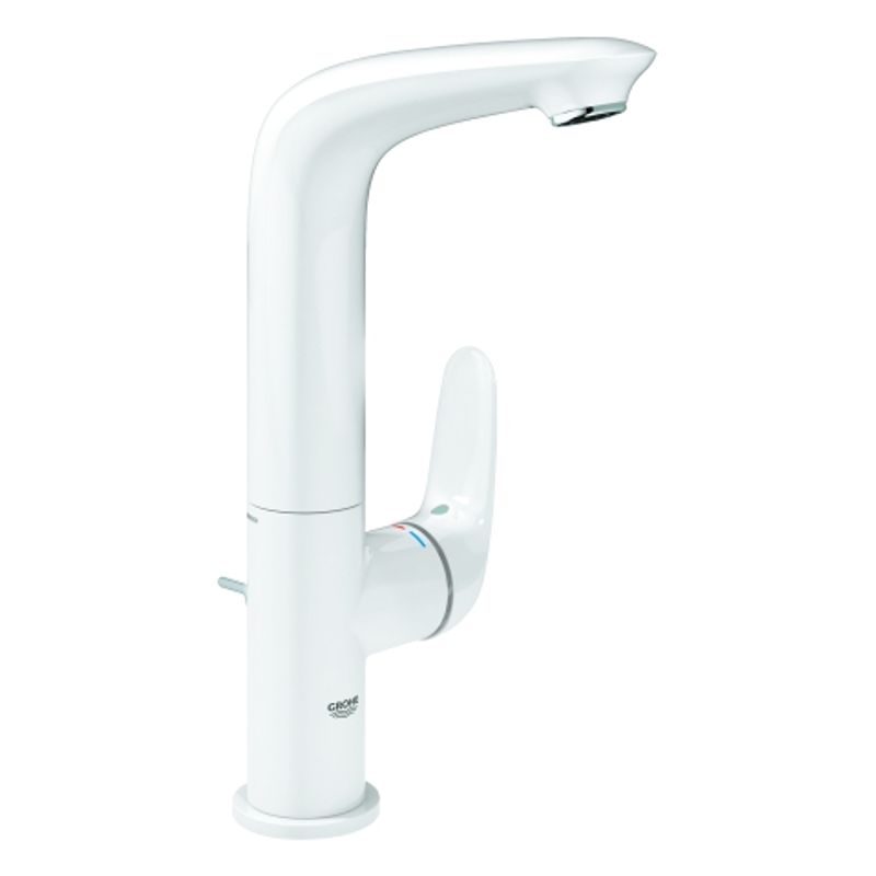 Grohe EH-WT-Batterie Eurostyle 23718_3 L-Size Hebel geschl. moon white / chrom, Farbe moon white Bild 1