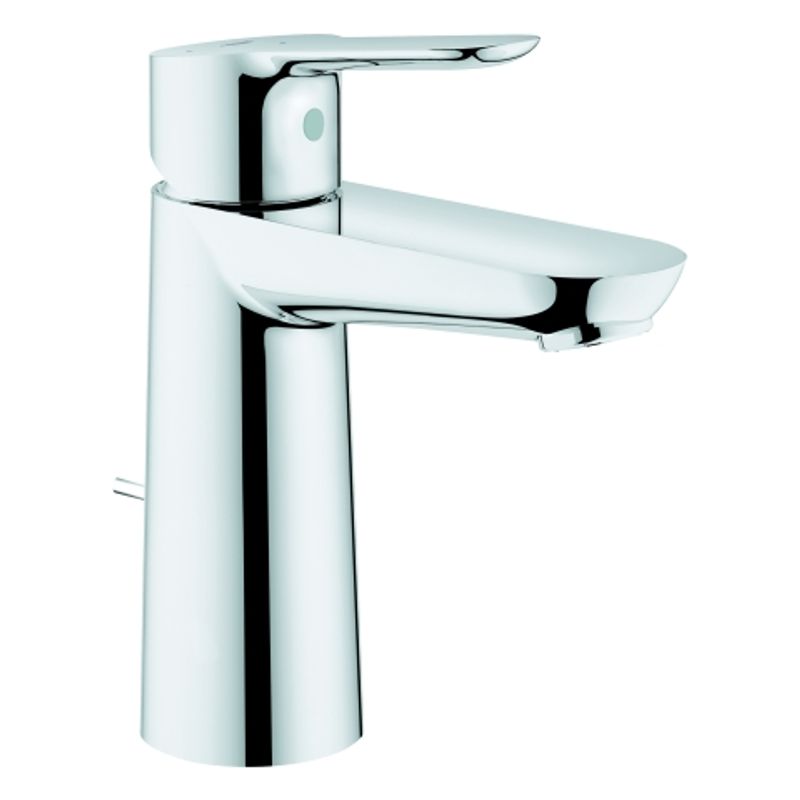 Grohe Einhand-Waschtischbatterie Baüdge M-Size Mittelstellung kalt, Farbe silberfarben Bild 1