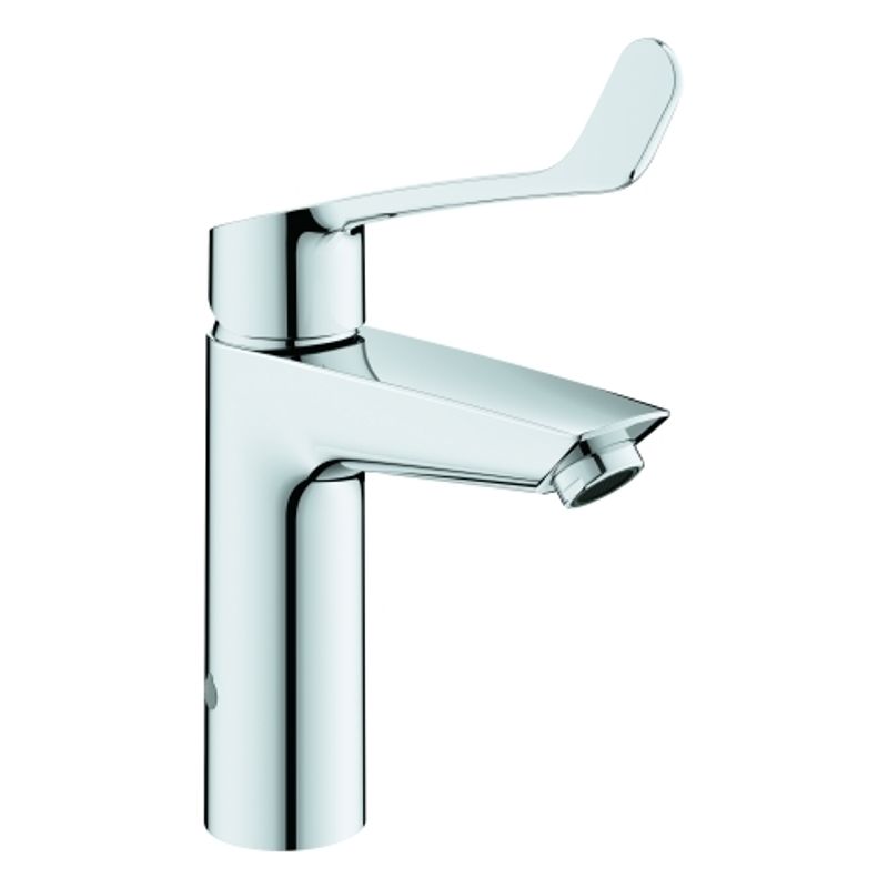 Grohe EH-WT-Batterie Eurosmart 23985_3 M-Size Verbrühschutz langer Hebel, Farbe chrom Bild 1