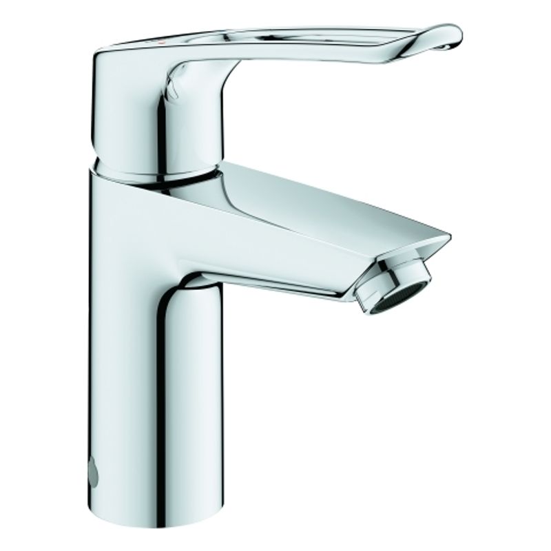 Grohe EH-WT-Batterie Eurosmart 23986_3 S-Size Verbrühschutz offener Hebel, Farbe chrom Bild 1