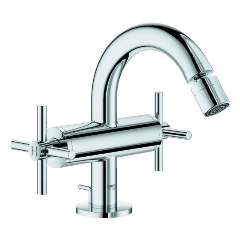 Grohe 2-Griff-Bidetbatt. Atrio 24027_3 Kreuz-Griff, 175 mm, Farbe chrom Bild 1