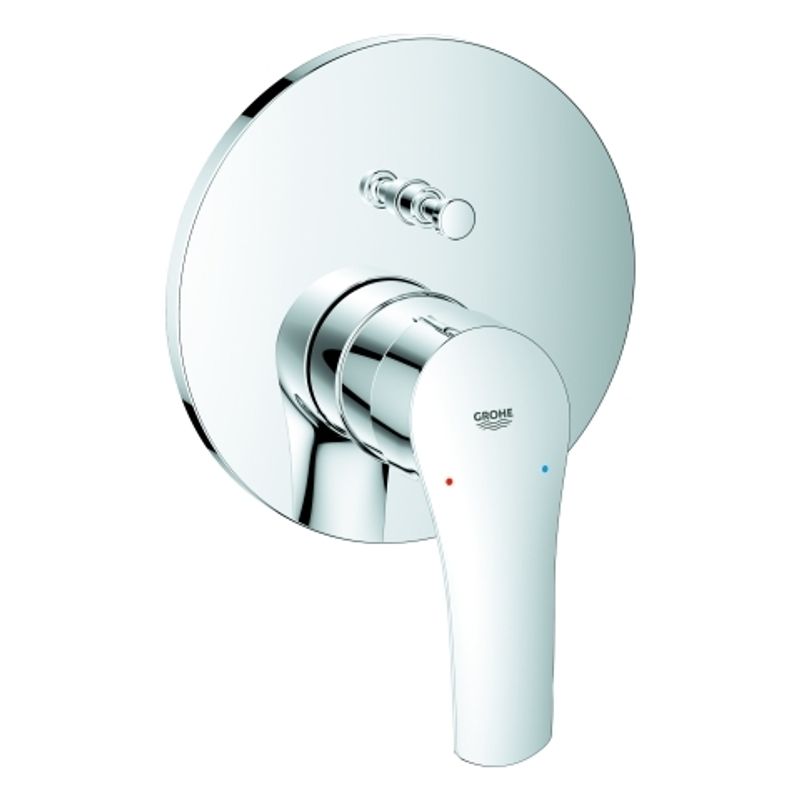 Grohe Fertigset Einhebel-Wannenbatterie Eurosmart, für Rapido SmartBox, 158 mm, Farbe chrom Bild 1