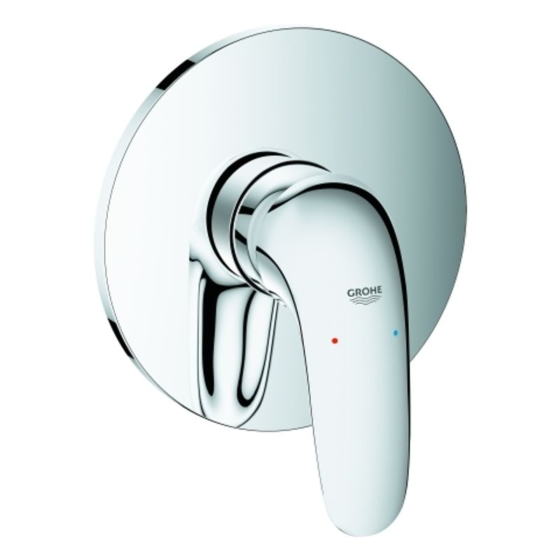 Grohe Farbset Einhebel-Brausebatt. Eurostyle, für Rap. SmartBox, Hebel geschl, 180 x 190 x 122 mm, Farbe chrom Bild 1