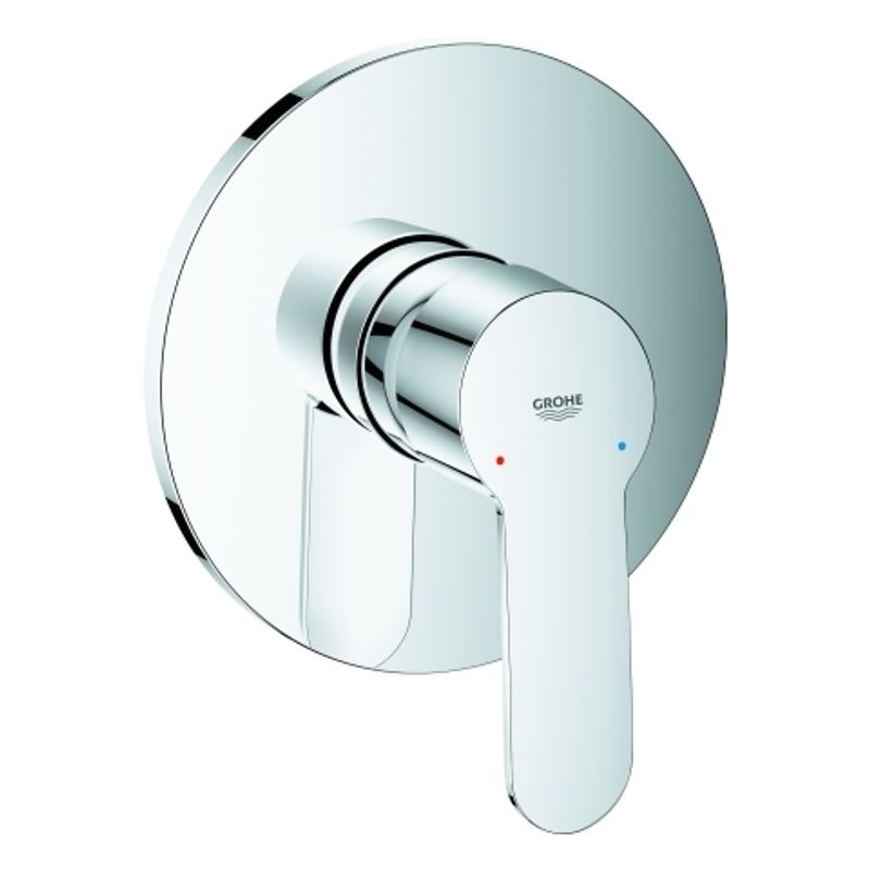 Grohe Farbset Einhebel-Brausebatt. Eurostyle C, für Rapido SmartBox, verchromt, 180 x 200 x 119 mm, Farbe chrom Bild 1