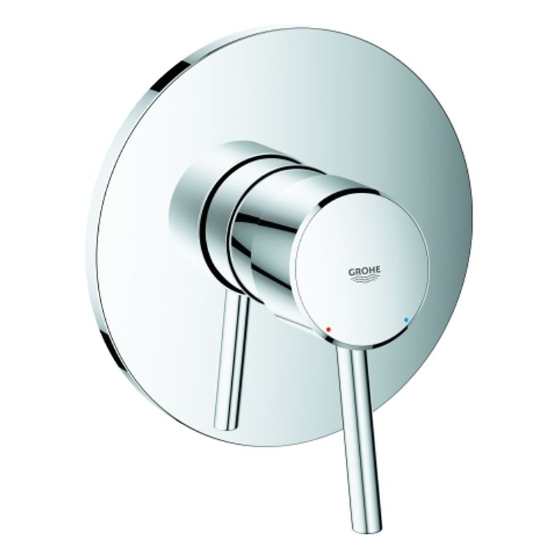 Grohe Farbset Einhebel-Brausebatterie Concetto, für Rapido SmartBox, verchromt, 195 x 180 x 116 mm, Farbe chrom Bild 1