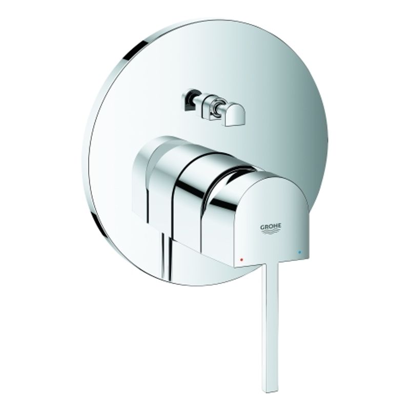 Grohe Farbset Einhebel-Wannenbatterie Plus, für Rapido SmartBox, verchromt, 158 mm, Farbe chrom Bild 1