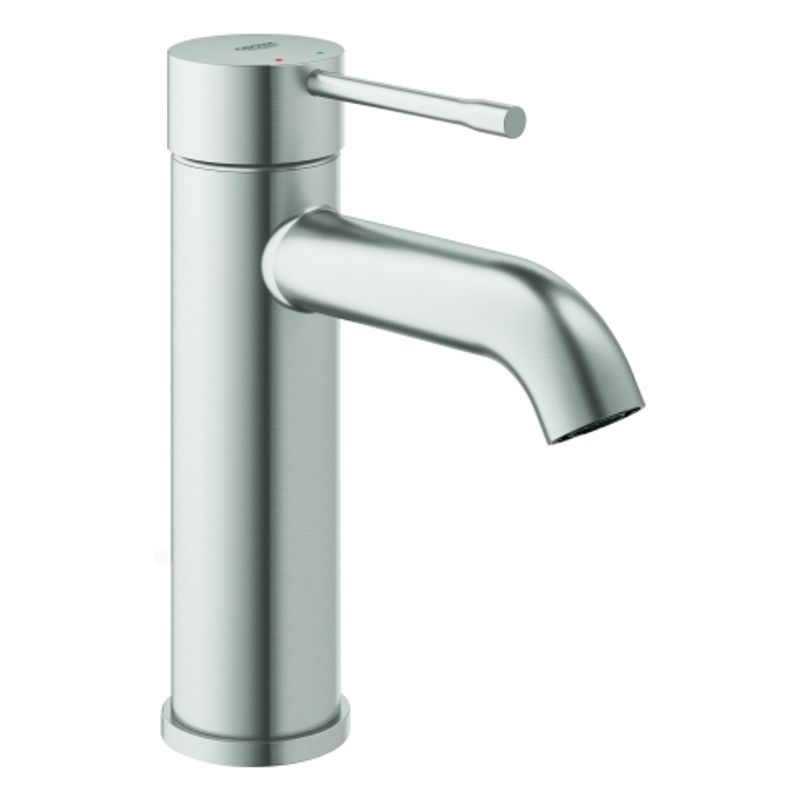 Grohe Einhand-Waschtischbatterie Essence 24172_1 S-Size glatter Körper, Farbe supersteel Bild 1