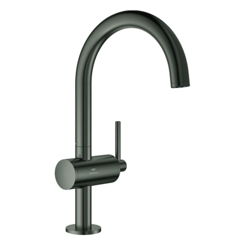 Grohe Einhand-Waschtischbatterie Atrio 24362 L-Size hard graphite gebürstet, Farbe hard graphite Bild 1