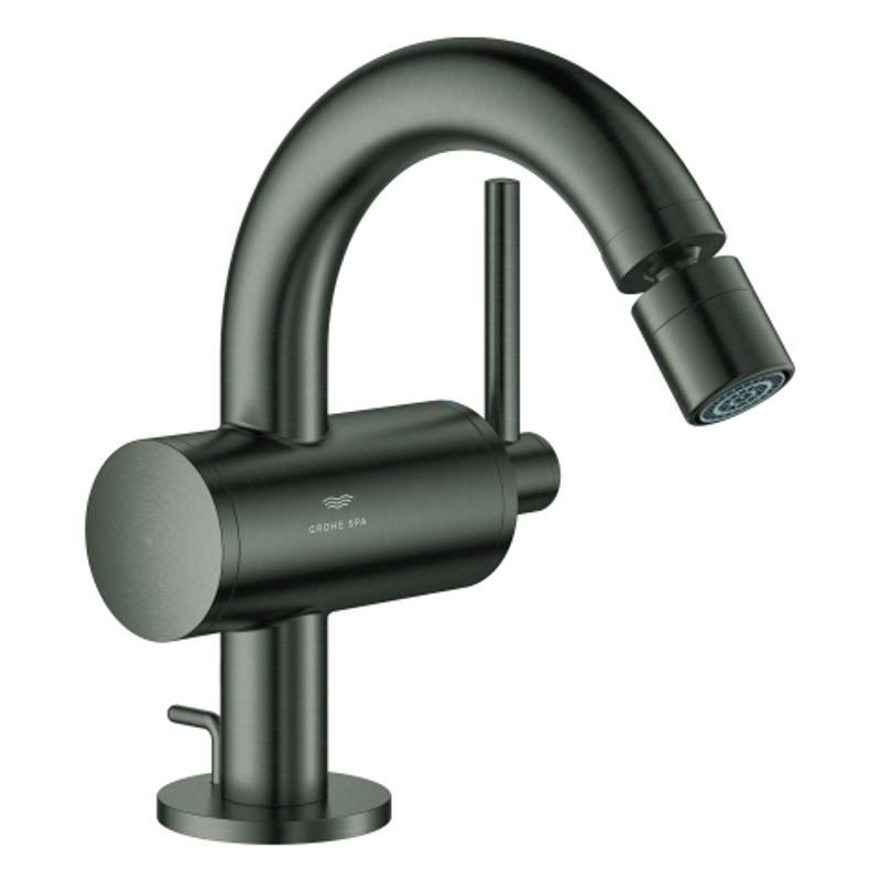 Grohe Einhand-Bidetbatterie Atrio 24364 hard graphite gebürstet, Farbe hard graphite Bild 1