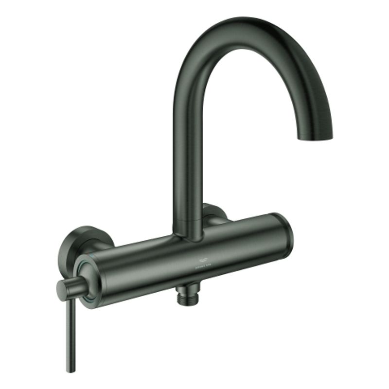 Grohe Einhand-Wannenbatterie Atrio 24367 Wandmontage hard graphite geb, Farbe hard graphite Bild 1